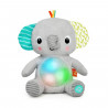 BRIGHT STARTS Jouet peluche éléphant Hug-a-Bye Baby, sons et lumieres