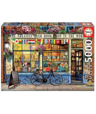 LA MEILLEURE LIBRAIRIE DU MONDE - Puzzle de 5000 pieces