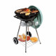 Barbecue a charbon LIVOO DOC172VE - Acier émaillé - Surface cuisson 41 cm