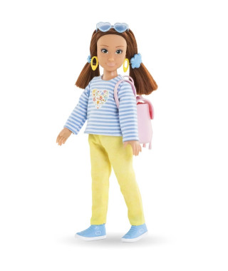 Coffret Zoé Shopping COROLLE GIRLS - poupée mannequin - 6 accessoires - 28 cm - des 4 ans