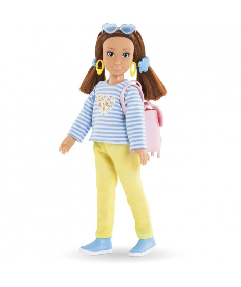 Coffret Zoé Shopping COROLLE GIRLS - poupée mannequin - 6 accessoires - 28 cm - des 4 ans