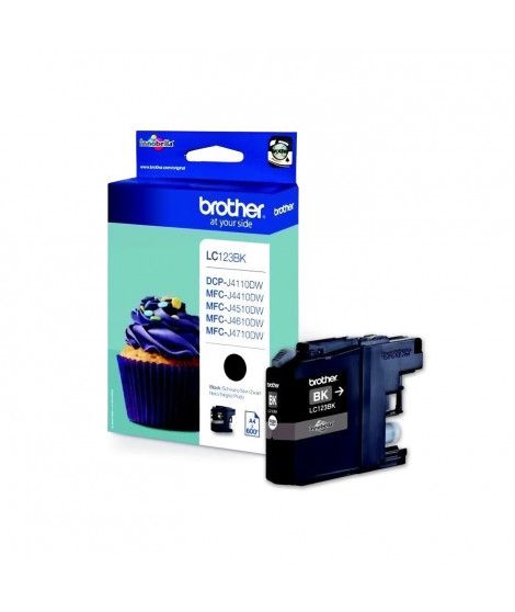 Cartouche Brother LC123BK Noir