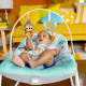 BRIGHT STARTS Rocker évolutif Wild Vibes, vibrations apaisantes, 2 positions d'inclinaison, jusqu'a 36 mois