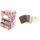 Coffret a bijoux mosaiques - Sycomore - Stick n Fun 3D - Plus de 500 mosaiques colorées - 150 gems - Rose