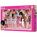 Puzzle BARBIE - 1000 pieces - Educa - Dessins animés et BD - Rose