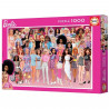 Puzzle BARBIE - 1000 pieces - Educa - Dessins animés et BD - Rose