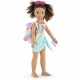 Coffret Luna a la plage COROLLE GIRLS - poupée mannequin - 5 accessoires - 28 cm - Des 4 ans