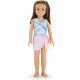 Coffret Zoé a la plage COROLLE GIRLS - poupée mannequin - 5 accessoires - 28 cm - Des 4 ans