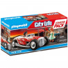 PLAYMOBIL - 71078 - City Life - Voiture vintage avec couple - Classic Car 50's