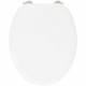 ABATTANT DUPLO BLANC - POUDRE DE BAMBOU