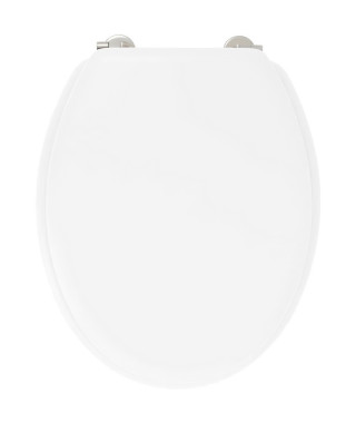 ABATTANT DUPLO BLANC - POUDRE DE BAMBOU