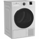 Seche-linge pompe a chaleur BEKO DH7512CA0W - 7 kg - Induction - Classe A+++ - Blanc