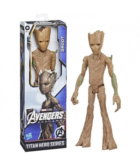 Figurine Groot 30 cm - HASBRO - Titan Hero Series Avengers: Endgame - Jouet Enfant 4+ Ans