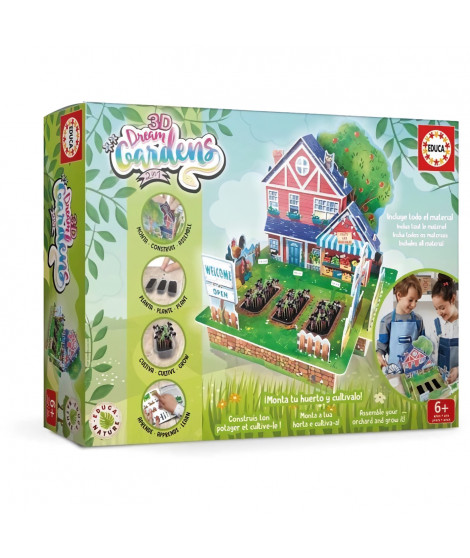 Potager 3D Dream Gardens 2 en 1 pour enfants