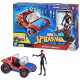 Véhicule Spider-Mobile et figurine Miles Morales Marvel Spider-Man 15cm des 4 ans
