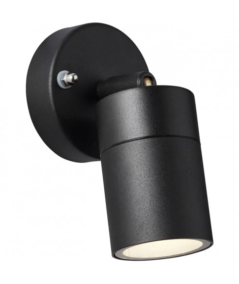 Applique extérieure - JANDY - noir - métal/verre - GU10 LED max 28W - IP44