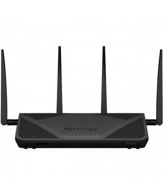 SYNOLOGY Routeur sans fil wifi RT2600AC- AC Dual-band 2600 Mbps - MU-MIMO avec 4 ports LAN et 1 port WAN 10/100/1000 Mbps