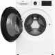 Lave-linge hublot BEKO B5WFT59418W - 9 kg - L60cm -Induction - 1400 trs/min - Blanc