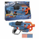 Nerf Elite 2.0, blaster Commander RC-6, 12 fléchettes Nerf Elite, barillet rotatif 6 fléchettes, personnalisable