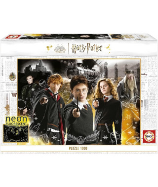 HARRY POTTER NEON PUZZLE 1 - Puzzle de 1000 pieces