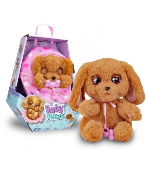 Peluche Baby Paws - mon bébé chien, Cocker - IMC Toys