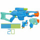 Pack tactique Nerf Elite 2.0 - NERF - Operator DB-2, Trio TD-3, Ace SD-1 - 20 fléchettes incluses