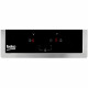 Plaque de cuisson vitrocéramique BEKO HDMC32400TX - 2 foyers - 3000W - L28,8 x P51cm - Noir