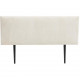 Tete de lit MORPHEE - Velours côtelé Beige - L.162 x H.100 x P.7 cm