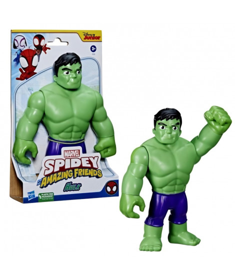 Figurine géante Hulk de 22,5 cm - Marvel Spidey et ses Amis Extraordinaires - HASBRO