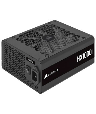 CORSAIR - HX1000i - Bloc d'alimentation - 1000 Watts - ATX 3.0 Silencieuse - Certifié 80 PLUS Platinum - (CP-9020259-EU)