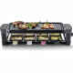 SEVERIN RG9646 Appareil a raclette 8 personnes 1 400 W - Plaque de cuisson rainurée et lisse 41,5 x 21 cm antiadhésive - Noir…