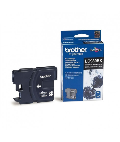 Brother LC980BK Cartouche d'encre Noir