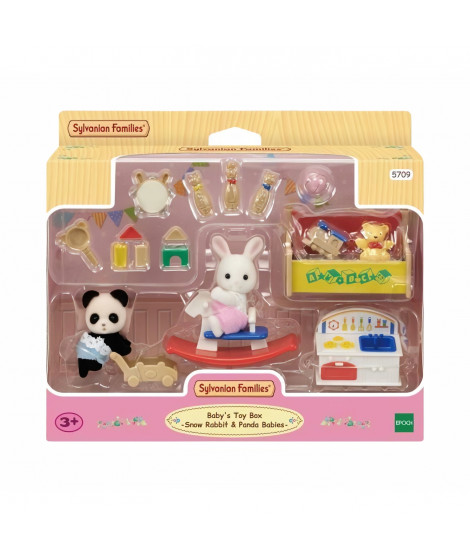 Figurines miniatures - SYLVANIAN FAMILIES - Le coffre a jouets des bébés