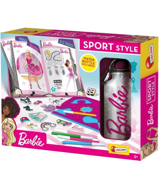 Coffret créatif Barbie Sport Style avec gourde a personnaliser - LISCIANI