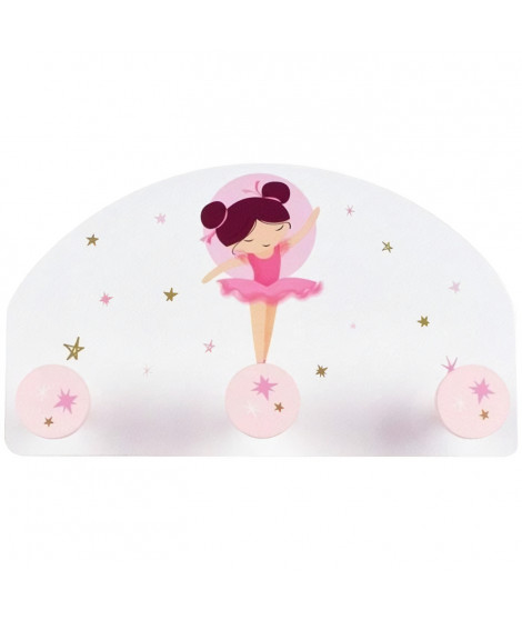 Porte-manteau - Danseuse Ballerine - FUN HOUSE - H.37 X L.21.5 X P.68 cm