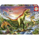 Puzzle FOReT JURASSIQUE - EDUCA - 1000 pieces - Theme Fantastique - Garantie 2 ans