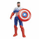 Marvel Mech Strike Mechasaurs, figurine Captain America de 10 cm avec Redwing Mechasaur, jouet de super-héros