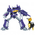 Figurine Transformers EarthSpark Shockwave Deluxe 12,5 cm - HASBRO - Jouet robot pour enfants a partir de 6 ans