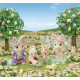 La chasse aux oeufs des freres et soeurs Lapin Marguerite  - SYLVANIAN FAMILIES