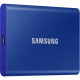 SAMSUNG - SSD externe - T7 Bleu - 1To - USB Type C (MU-PC1T0H/WW)