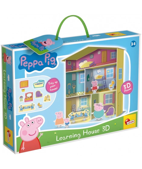 La maison de peppa a construire - Peppa Pig learning house - pour apprendre les associations - LISCIANI