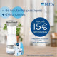 BRITA Bouteille filtrante Fill & Serve - 1,3 L - Gris