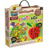 Fruit & Co 2 en 1 - jeu d'apprentissage en bois - basé sur la méthode Montessori - LISCIANI