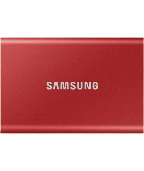 SAMSUNG - SSD externe - T7 Rouge - 1To - USB Type C (MU-PC1T0R/WW)