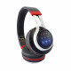 CASQUE LED BLUETOOTH ROUGE - INOVALLEY - CAQ32-BTH