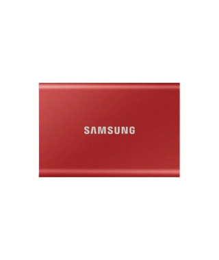 SAMSUNG SSD externe T7 USB type C coloris rouge 500 Go