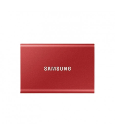 SAMSUNG SSD externe T7 USB type C coloris rouge 500 Go