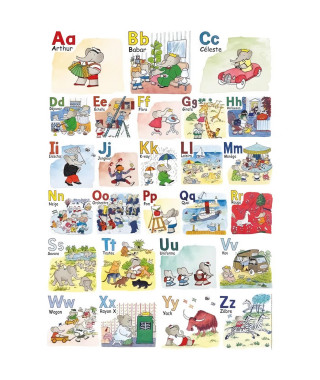 Puzzle 1000 pieces - Babar - Nathan - Collection Mes Héros - Encastrement parfait