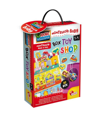 Box Toy Shop - jeux d'apprentissage - basé sur la méthode Montessori - LISCIANI