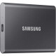 SAMSUNG - SSD externe - T7 Gris Titane - 1To - USB Type C (MU-PC1T0T/WW)
